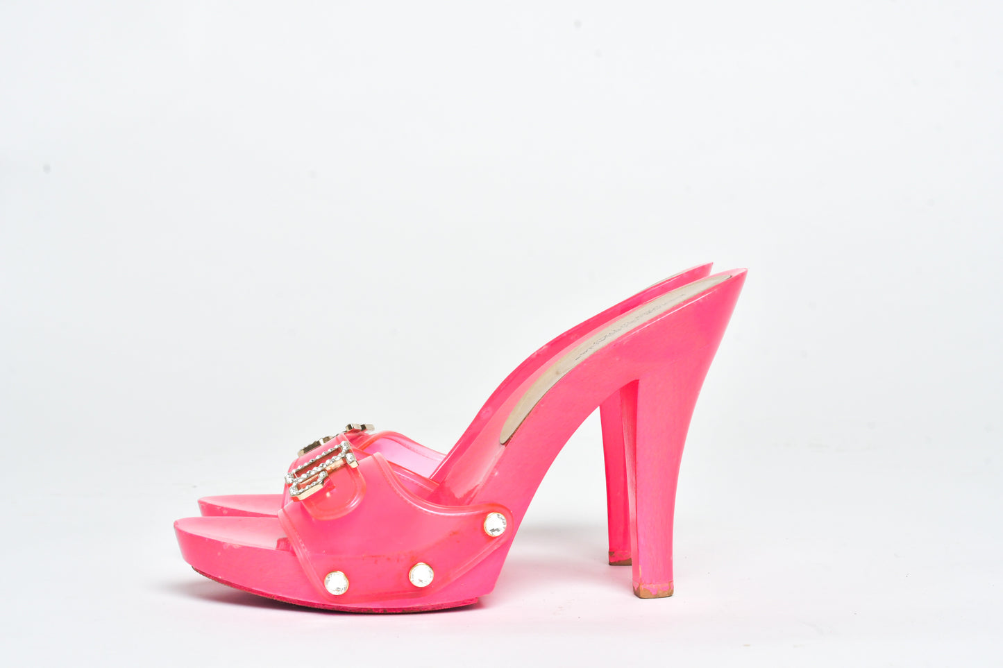Dolcé and Gabbana - Clog Platform PVC Sandal