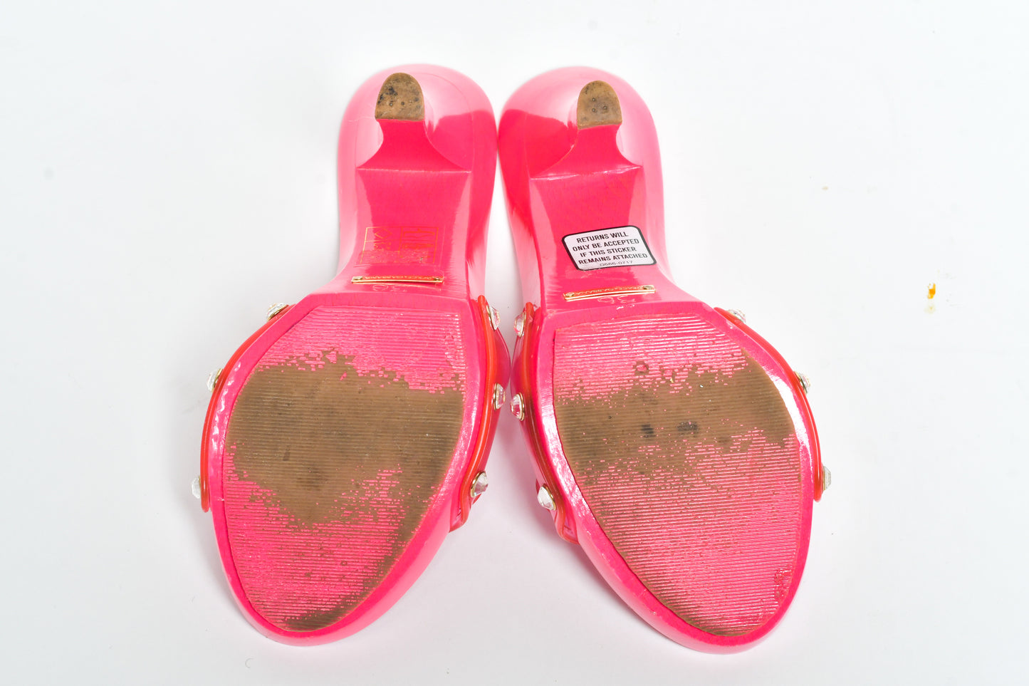 Dolcé and Gabbana - Clog Platform PVC Sandal