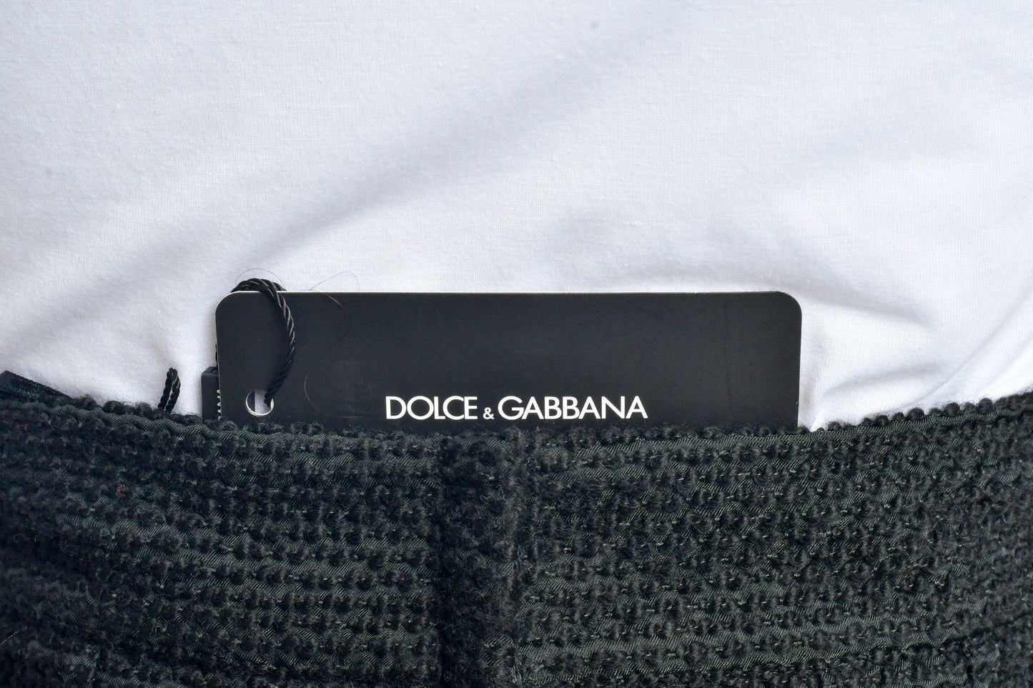 Dolce & Gabbana - Fringe-trimmed bouclé miniskirt