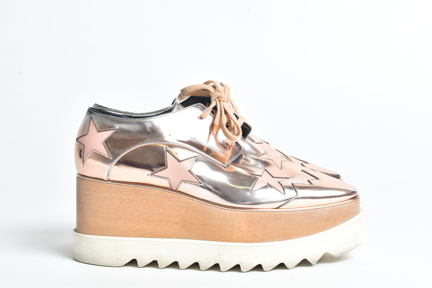 Stella McCartney Elyse Star Platform Wedge